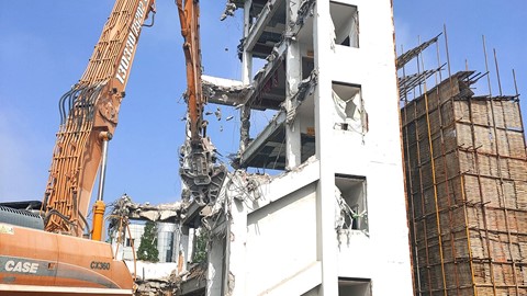 专访凯斯CX360拆楼机用户陈勇