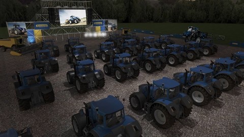 New Holland realiza primeiro drive-in de máquinas agrícolas do mundo