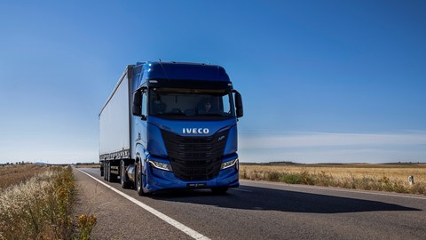 IVECO S-WAY Natural Power truck powered by natural gas