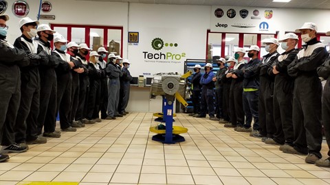 Students at the new TechPro2 Centre in Fossano