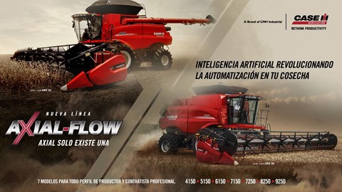 Case IH lanza la nueva generación de cosechadoras Axial-Flow de las Series 150 y 250