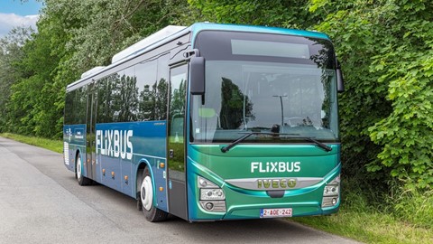 FlixBus made the choice of a true sustainable mobility solution with the IVECO BUS Crossway Natural Gas with Biogas