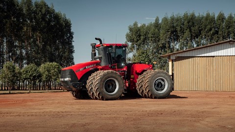 Novo trator Steiger AFS Connect, na Fazenda Conectada Case IH