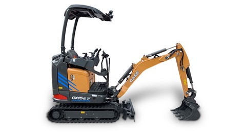 CASE CX15 Electric Mini Excavator