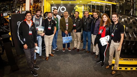 Clientes de Argentina en Paving Expo