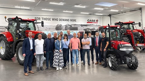 Visit in St. Valentin_Customers with Case IH Marketing Team_CNHI Team_Motoremont