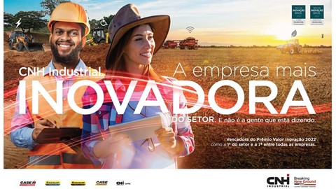 CNH Industrial é novamente eleita uma das mais inovadoras do Brasil