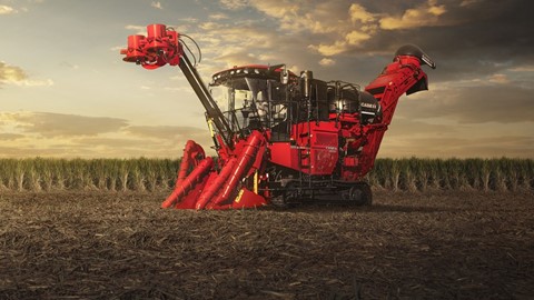 Colhedora de cana da Case IH é destaque no Prêmio Visão Agro 2022