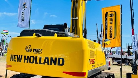 New Holland Construction presentó su gama de productos en Expo Máquina 2022