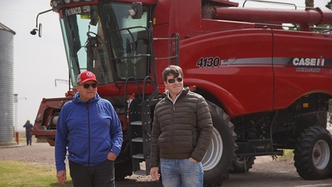 La familia Berti elige Case IH desde hace más de cien años