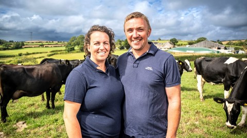 Kevin and Katie Hoare Farmers