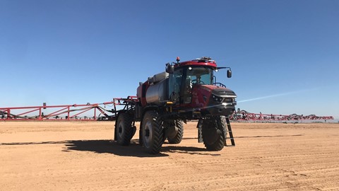 Case IH Sprayer Patriot Sprayer fitted with Augmenta Technology