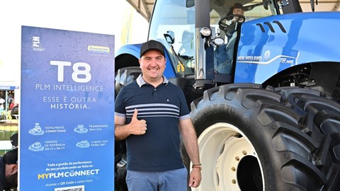 Farmer uses 'digital grain' to purchase a New Holland tractor