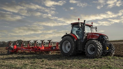 case ih puma 260 cvxd field work