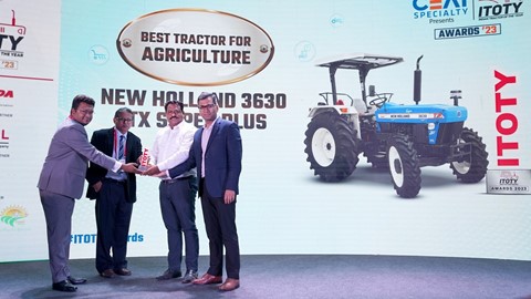 New Holland Agriculture bags three awards at the Indian Tractor of the Year Awards 2023