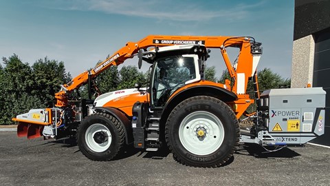 STEYR 6280 ABSOLUT CVT Municipality with AGXtend XPA