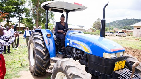 New Holland training Tanzania