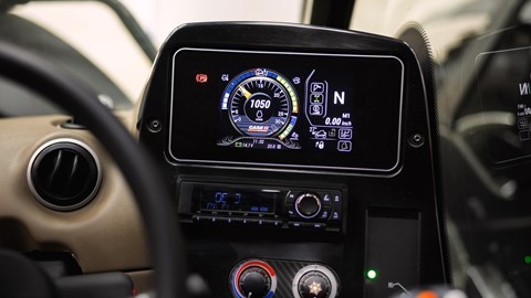 case ih farmlift 742 display