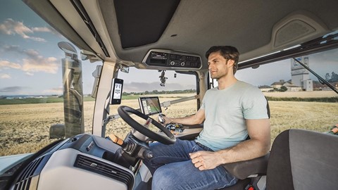 steyr 6340 terrus cvt inside cab 1