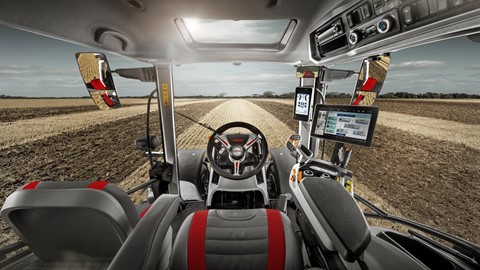 steyr 6340 terrus cvt inside cab 2