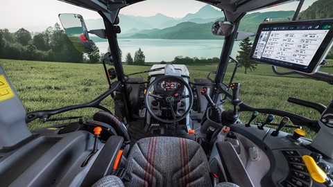 steyr plus inside cab