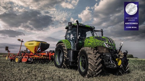 steyr hybrid cvt on the field logo