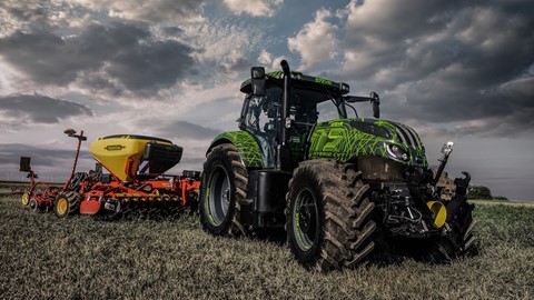 steyr hybrid cvt on the field
