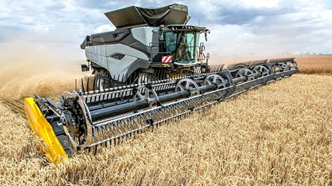 New Holland new combine
