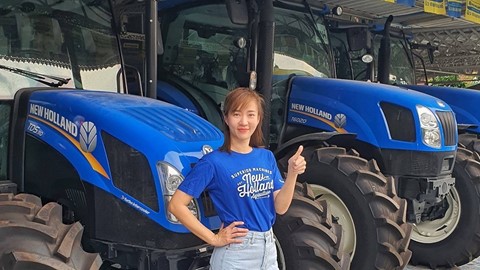New Holland tractors increasingly top of mind among new generation of Thai farmers
