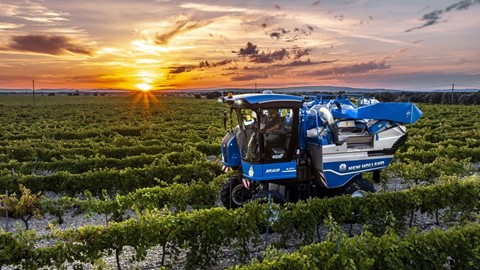 New Holland Braud compact grape harvesters