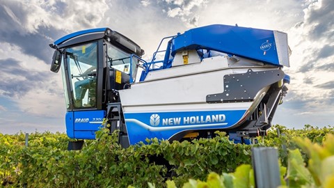 New Holland Braud compact grape harvesters