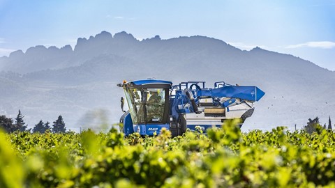New Holland Braud compact grape harvesters