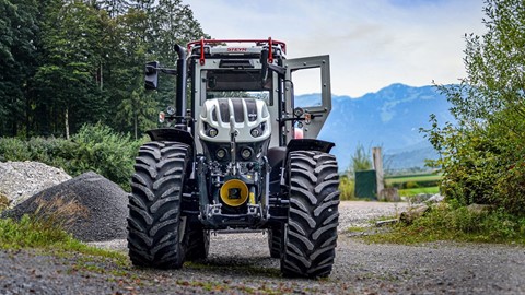 STEYR SHOWS TRACTORS MILITARY CAPABILITIES AT GERMAN FAIR