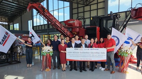 Pakdee College and Case IH pioneer a dual programme for harvester machinery training in Thailand