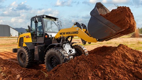 New Holland Construction lança pá carregadeira com configurações específicas para o agro