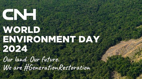 CNH and its brands support World Environment Day