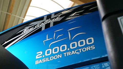 New Holland marks two millionth Basildon tractor