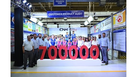 CNH India marks production milestone: 700,000 tractors in Greater Noida