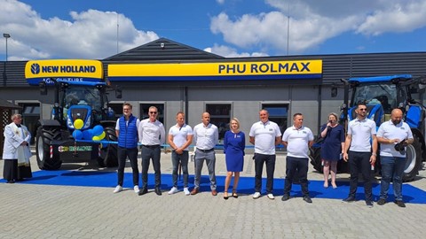 Firma Rolmax autoryzowany dealer marki New Holland otwiera zmodernizowany oddzia w Bia ce