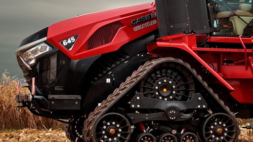 Case IH Quadtrac heavy duty suspension detail