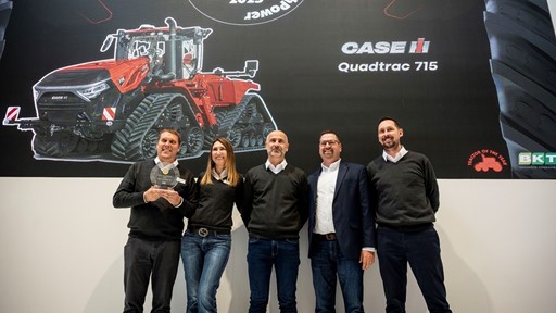 Case IH Quadtrac 715 takes Tractor of the Year 2025 prize