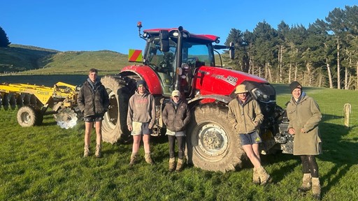 Case IH tractor provides boost to next generation of New Zealand farmers at Salvos Southland training farm