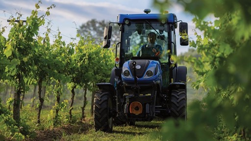 New Holland Updating T4F T4V and T4F S Specialty Tractors for Model Year 2026