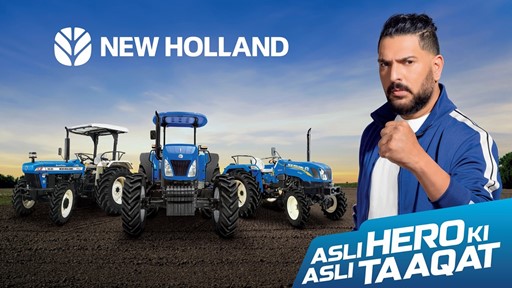 New Holland Announces Cricket Icon Yuvraj Singh as Brand Ambassador