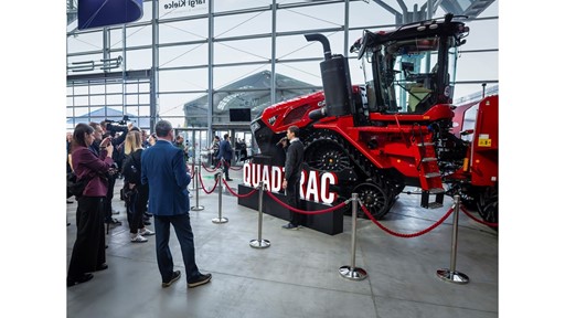 Efficiency and ergonomics win top Polish prize for Case IH Quadtrac 715