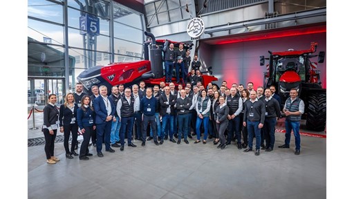 Efficiency and ergonomics win top Polish prize for Case IH Quadtrac 715