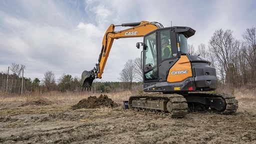 CASE CX85E Midi Excavator