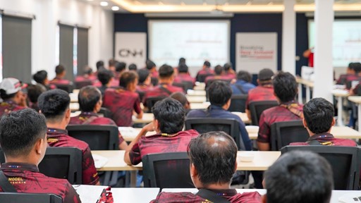 Buriram Sugar Factory management and leading sugarcane farmers at CNH Thai Branch in Bangkok