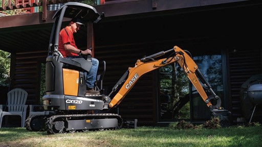 CASE CX12D Mini Excavator