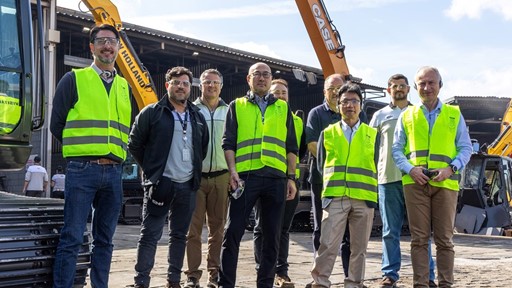 CNH recebe visita da Sumitomo e reforça parceria estratégica em escavadeiras para América Latina